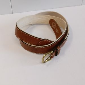 Lestherman & Canvas Tooled Duck Belt Size 44